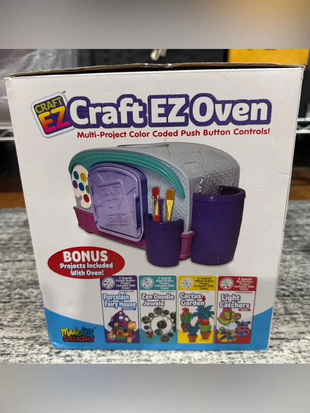 CRAFT EZ OVEN 3D PROJECT CRAFTING STATION NEW NIB NWT RARE HTF W/ BONUS KITS